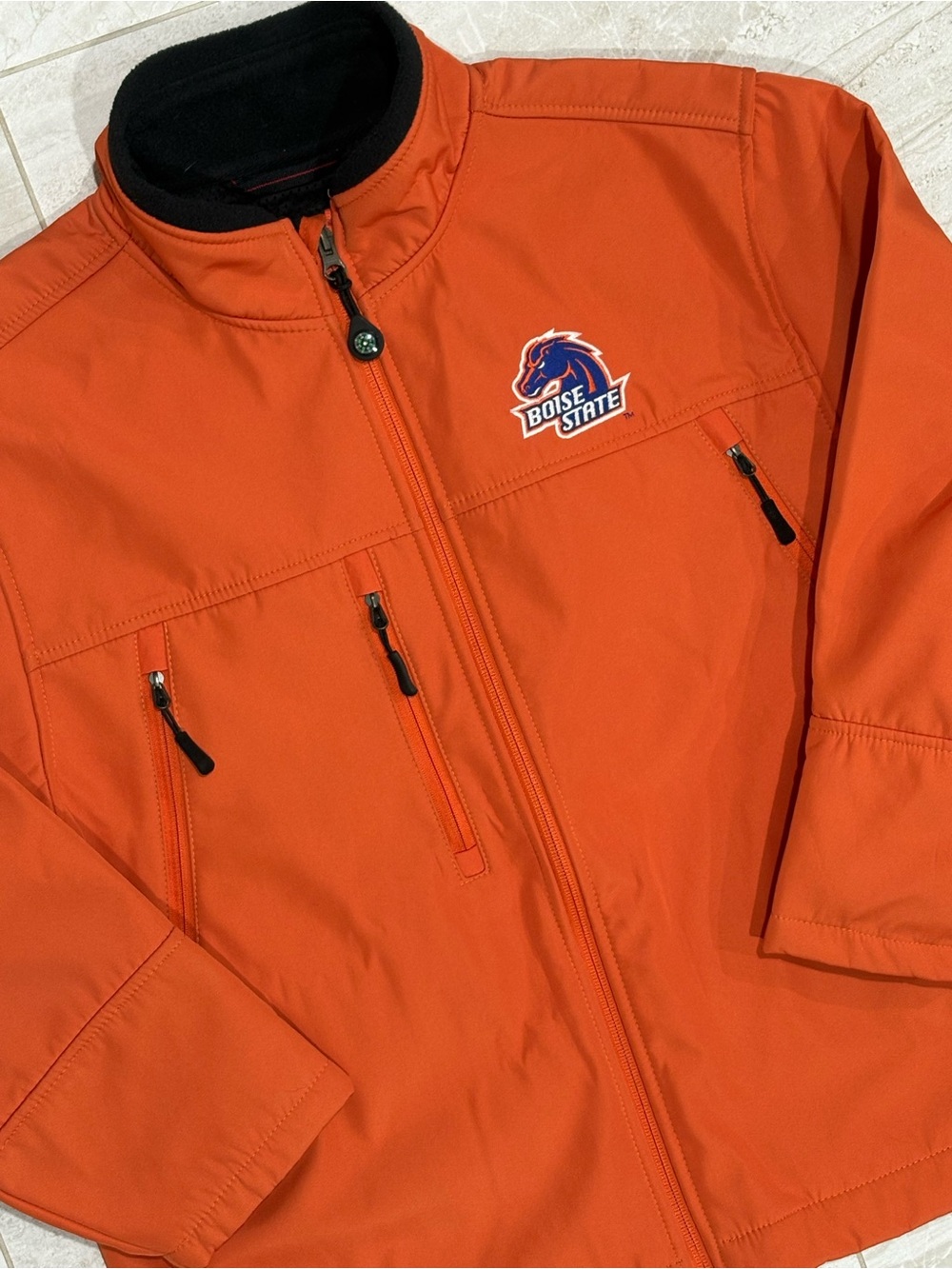 Antigua Boise State Orange Softshell Jacket